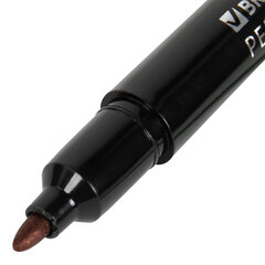 Маркер перманентный двусторонний BRAUBERG DUO, ЧЕРНЫЙ, наконечники 0,7/<wbr/>1 мм, 152210