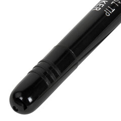 Маркер перманентный двусторонний BRAUBERG DUO, ЧЕРНЫЙ, наконечники 0,7/<wbr/>1 мм, 152210