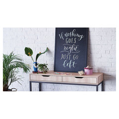 Маркер меловой EDDING 4085, 1-2 мм, БЕЛЫЙ, влагостираемый, для гладких поверхностей, Е-4085/<wbr/>49