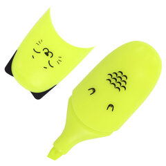 Текстовыделитель мини BRAUBERG KIDS &laquo;CUTE CATS NEON&raquo;, АССОРТИ В ПЛАСТИКОВОЙ БАНКЕ, 1-5 мм, 152433