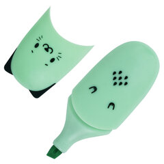 Текстовыделитель мини BRAUBERG KIDS &laquo;CUTE CATS PASTEL&raquo;, АССОРТИ В ПЛАСТИКОВОЙ БАНКЕ, линия 1-5 мм, 152434.