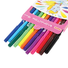 Фломастеры ПИФАГОР &laquo;ЕДИНОРОГ&raquo;, 12 цветов, вентилируемый колпачок, 152448