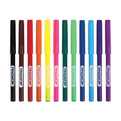 Фломастеры ПИФАГОР &laquo;ЕДИНОРОГ&raquo;, 12 цветов, вентилируемый колпачок, 152448