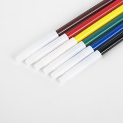 Фломастеры ПИФАГОР, &laquo;ВЕСЕЛЫЕ ПИТОМЦЫ&raquo;, 6 цветов, невентилируемый колпачок, 152451