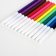 Фломастеры ПИФАГОР &laquo;ВЕСЕЛЫЕ ПИТОМЦЫ&raquo;, 12 цветов, невентилируемый колпачок, 152452