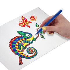 Фломастеры ПИФАГОР &laquo;ВЕСЕЛЫЕ ПИТОМЦЫ&raquo;, 24 цвета, невентилируемый колпачок, 152454