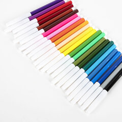 Фломастеры ПИФАГОР &laquo;ВЕСЕЛЫЕ ПИТОМЦЫ&raquo;, 24 цвета, невентилируемый колпачок, 152454