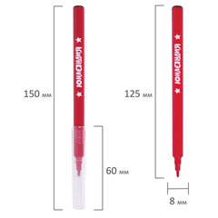 Фломастеры ЮНЛАНДИЯ 12 цветов &laquo;КЛАССНЫЕ!&raquo;, вентилируемый колпачок, ПВХ, 152478