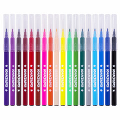 Фломастеры ЮНЛАНДИЯ 18 цветов &laquo;КЛАССНЫЕ!&raquo;, вентилируемый колпачок, ПВХ, 152479