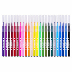 Фломастеры ЮНЛАНДИЯ 24 цвета &laquo;КЛАССНЫЕ!&raquo;, вентилируемый колпачок, ПВХ, 152480