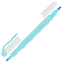 Набор текстовыделителей двусторонних 6 ПАСТЕЛЬНЫХ ЦВЕТОВ, BRAUBERG &laquo;TWIN PASTEL&raquo;, линия 1-5 мм, 152518