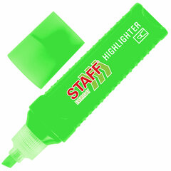 Изображение товара Текстовыделитель STAFF «EVERYDAY HL-707», ЗЕЛЕНЫЙ, линия 1-5 мм, скошенный наконечник, 152543