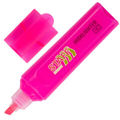 Изображение товара Текстовыделитель STAFF «EVERYDAY HL-720», РОЗОВЫЙ, линия 1-5 мм, скошенный наконечник, 152554