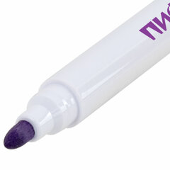 Маркеры стираемые 2 мм на магните со стирателем для белой доски и планера НАБОР 12 ЦВЕТОВ, ПИФАГОР, 152564