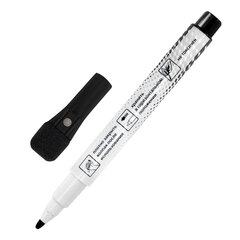 Маркеры на магните со стирателем для белой доски и планера, 3 шт., черные, BRAUBERG POP-ART, 1-2 мм, 152570