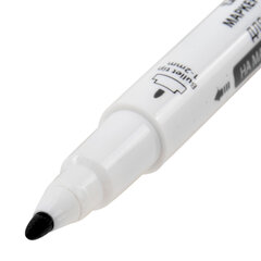 Маркеры на магните со стирателем для белой доски и планера, 3 шт., черные, BRAUBERG POP-ART, 1-2 мм, 152570