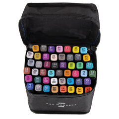 Маркеры для скетчинга двусторонние, НАБОР 48 шт., текстильный чехол, WBZ (ВБЗ), 152573