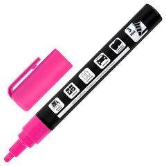 Маркер меловой CHALK LIQUID MARKER, РОЗОВЫЙ, 3 мм, стираемый, BRAUBERG &laquo;CHALK&raquo;, 152586