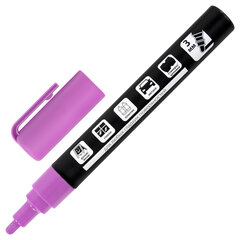 Маркер меловой CHALK LIQUID MARKER, ФИОЛЕТОВЫЙ, 3 мм, стираемый, BRAUBERG &laquo;CHALK&raquo;, 152588