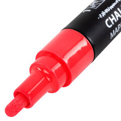 Маркер меловой CHALK LIQUID MARKER, КРАСНЫЙ, 3 мм, стираемый, BRAUBERG &laquo;CHALK&raquo;, 152589