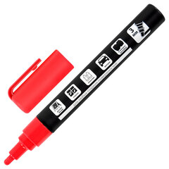 Маркер меловой CHALK LIQUID MARKER, КРАСНЫЙ, 3 мм, стираемый, BRAUBERG &laquo;CHALK&raquo;, 152589