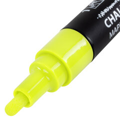 Маркер меловой CHALK LIQUID MARKER, ЖЕЛТЫЙ, 3 мм, стираемый, BRAUBERG &laquo;CHALK&raquo;, 152590