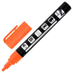 Маркер меловой CHALK LIQUID MARKER, ОРАНЖЕВЫЙ, 3 мм, стираемый, BRAUBERG &laquo;CHALK&raquo;, 152591
