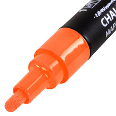 Маркер меловой CHALK LIQUID MARKER, ОРАНЖЕВЫЙ, 3 мм, стираемый, BRAUBERG &laquo;CHALK&raquo;, 152591