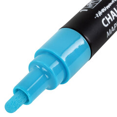 Маркер меловой CHALK LIQUID MARKER, СИНИЙ, 3 мм, стираемый, BRAUBERG &laquo;CHALK&raquo;, 152592