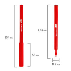 Фломастеры BRAUBERG KIDS КЛАССИЧЕСКИЕ 12 цветов, вентилируемый колпачок, ПВХ-упаковка, 152601