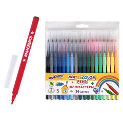 Фломастеры ЮНЛАНДИЯ 36 цветов &laquo;КЛАССНЫЕ!&raquo;, вентилируемый колпачок, 152631