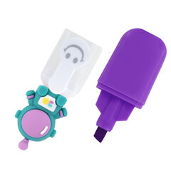 Набор текстовыделителей с топперами 6 ЦВЕТОВ НЕОН, &laquo;КОСМО&raquo;, линия 1-4 мм, FUNSTER (ФАНСТЕР), 152649