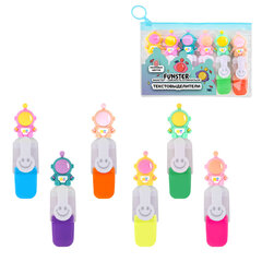 Набор текстовыделителей с топперами 6 ЦВЕТОВ НЕОН, &laquo;КОСМО&raquo;, линия 1-4 мм, FUNSTER (ФАНСТЕР), 152649