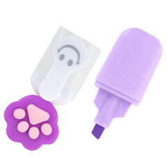 Набор текстовыделителей с топперами 6 ЦВЕТОВ ПАСТЕЛЬ, &laquo;ЛАПКИ&raquo;, линия 1-4 мм, FUNSTER (ФАНСТЕР), 152650