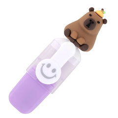 Набор текстовыделителей с топперами 6 ЦВЕТОВ ПАСТЕЛЬ, &laquo;КАПИБАРЫ&raquo;, линия 1-4 мм, FUNSTER (ФАНСТЕР), 152651