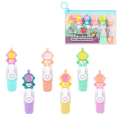 Набор текстовыделителей с топперами 6 ЦВЕТОВ ПАСТЕЛЬ, &laquo;КОСМО&raquo;, линия 1-4 мм, FUNSTER (ФАНСТЕР), 152654