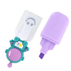 Набор текстовыделителей с топперами 6 ЦВЕТОВ ПАСТЕЛЬ, &laquo;КОСМО&raquo;, линия 1-4 мм, FUNSTER (ФАНСТЕР), 152654