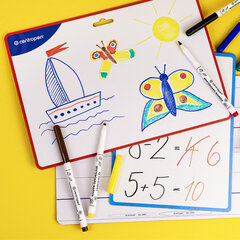 Маркер стираемый для белой доски ЧЕРНЫЙ, CENTROPEN &laquo;Dry-Wipe&raquo;, 1-2 мм, 2507