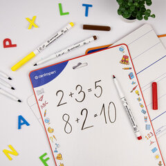 Маркер стираемый для белой доски ЧЕРНЫЙ, CENTROPEN &laquo;Dry-Wipe&raquo;, 1-2 мм, 2507