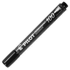 Маркер перманентный PILOT, ЧЕРНЫЙ, круглый наконечник 1-3 мм, SCA-100 B