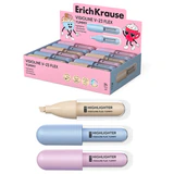 Текстовыделитель ERICH KRAUSE "Visioline V-23 Flex Yummy", с гибким наконечником, цвет ассорти, 63554