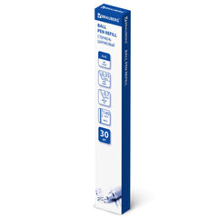 Стержень шариковый BRAUBERG &laquo;BP-GT&raquo;, 140 мм, СИНИЙ, евронаконечник 0,7 мм, линия письма 0,35 мм, 170394