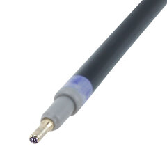 Стержни шариковые масляные BRAUBERG &laquo;WRITING 3.0&raquo;, мягкое письмо, 140 мм, КОМПЛЕКТ 10 ШТ., СИНИЕ, игольчатый узел 0,5 мм, 170414