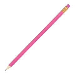 Карандаш чернографитный KOH-I-NOOR, 1 шт., "Astra", НВ, с ластиком, корпус ассорти, заточенный, 1380