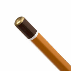 Карандаш чернографитный KOH-I-NOOR 1500, 1 шт., 6B, корпус желтый, заточенный