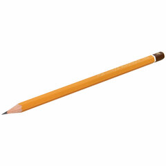 Карандаш чернографитный KOH-I-NOOR 1500, 1 шт., HB, корпус желтый, заточенный