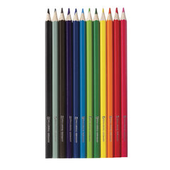 Карандаши цветные BRAUBERG &laquo;Football match&raquo;, 12 цветов, шестигранные, грифель 3 мм, натуральное дерево, 180534