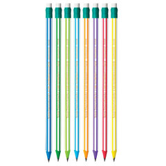 Карандаш чернографитный BIC, 1 шт., &laquo;Evolution Stripes&raquo;, HB, с ластиком, корпус ассорти, 8960342
