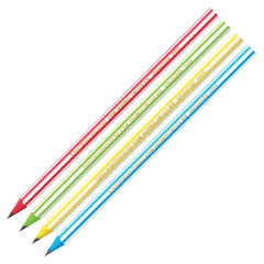 Карандаш чернографитный BIC, 1 шт., &laquo;Evolution Stripes&raquo;, HB, корпус ассорти, 918487