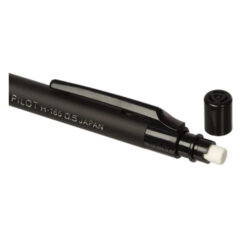 Карандаш механический PILOT Н-165, корпус черный, прорезиненный, ластик, 0,5 мм